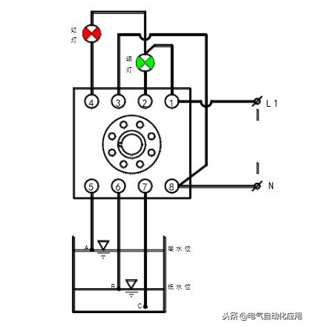 液位继电器工作原理和特性，注意事项和实物接线图（图文详解）！
